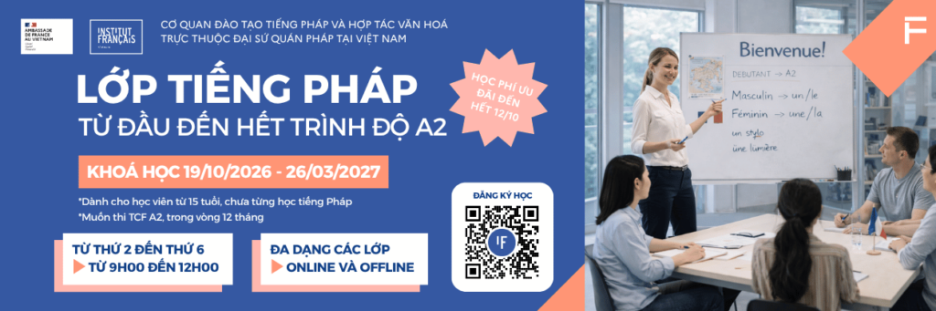 IFV HỌC TIẾNG PHÁP Pack A2