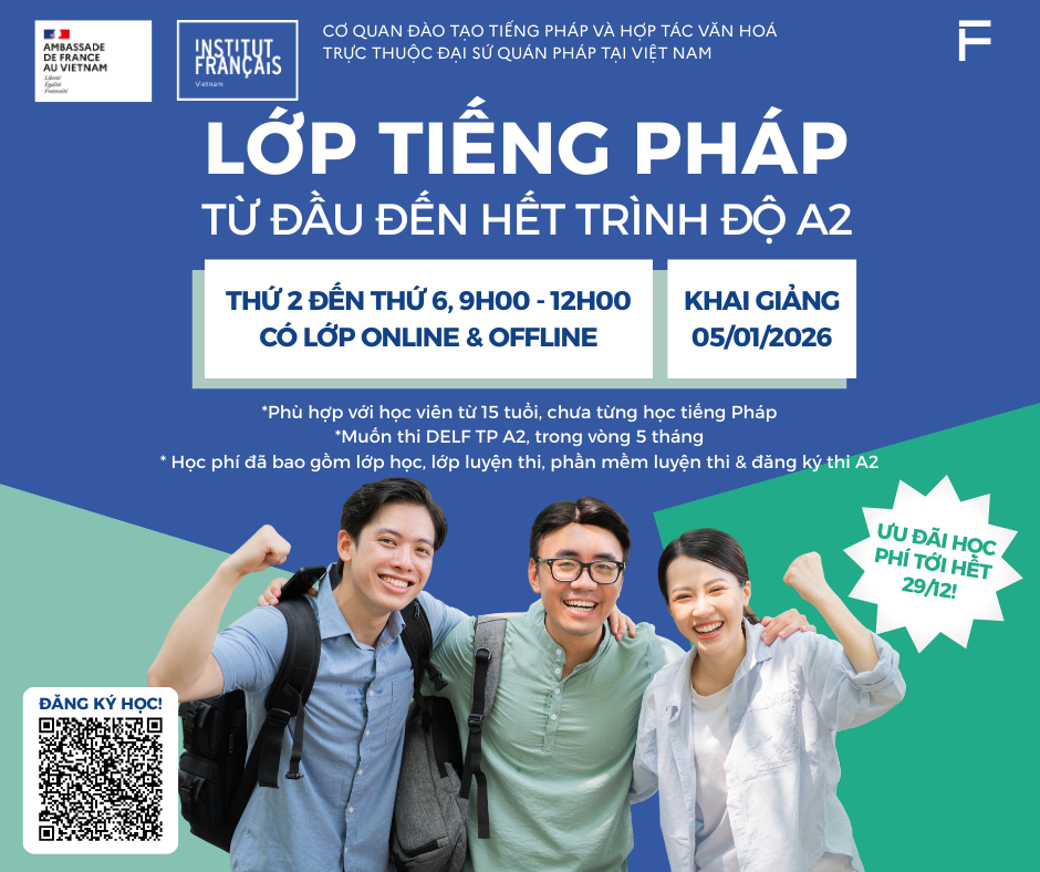 IF Vietnam IFV Học tiếng Pháp ngay tại VIỆN PHÁP L'espace