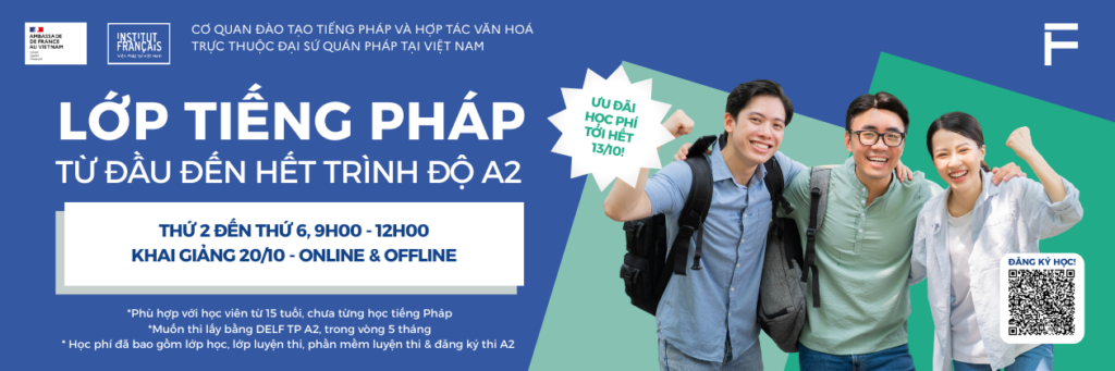 IF Vietnam IFV Học tiếng Pháp ngay tại VIỆN PHÁP L'espace
